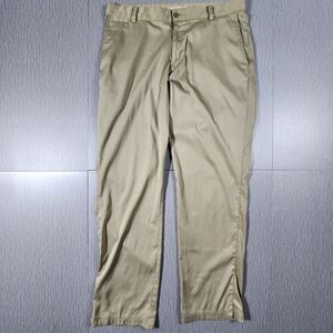 Nike Golf Pants Mens 34x32 Tour Performance DriFit Beige 639779-235
